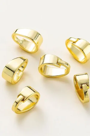 20pcs/lot 14K 18K Gold Color Pendant Pinch Bail Clips Melon Seeds Charm Clasps Connector Bulk For DIY Nacklace Making Findings