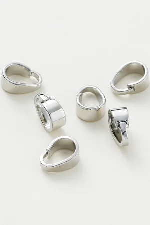 20pcs/lot 14K 18K Gold Color Pendant Pinch Bail Clips Melon Seeds Charm Clasps Connector Bulk For DIY Nacklace Making Findings