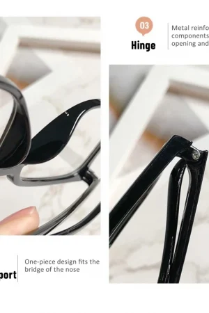 Blocking Glasses Cat Eye Clear Lens Ultralight Unisex Fashion Goggles Optical Spectacle Flat Lens Eye Protection Plain Glasses