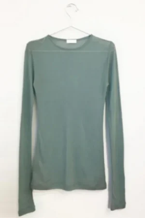 Korean sexy slim see-through plain t-shirt women tops spring summer Tshirt Transparent long sleeve tee shirts female Solid Top