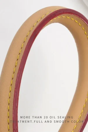 Genuine Vachetta Leather Bag Strap for LV Speedy 20 25 30 Shoulder Straps Long Bags Belts Replacement bag Accessories